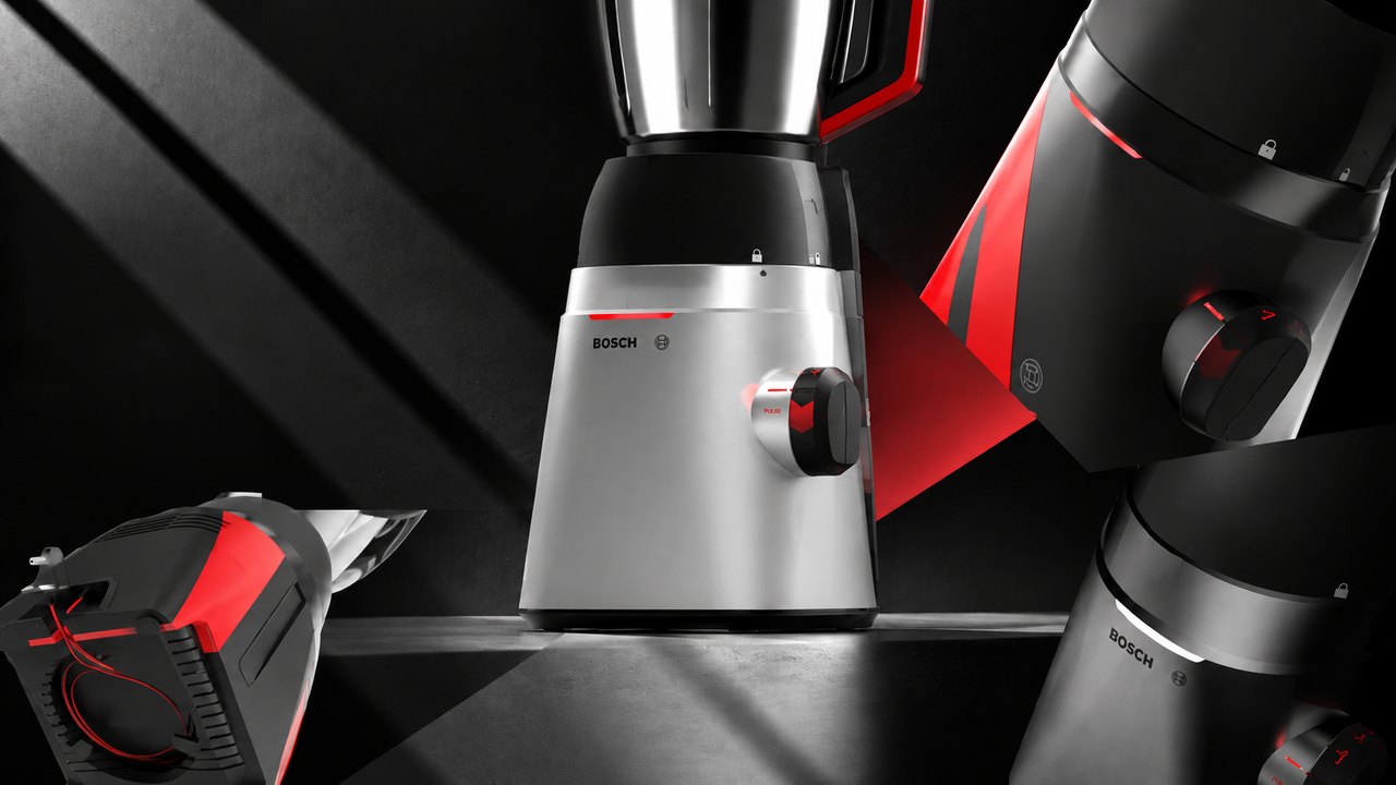 TrueMixx mixer grinder render
