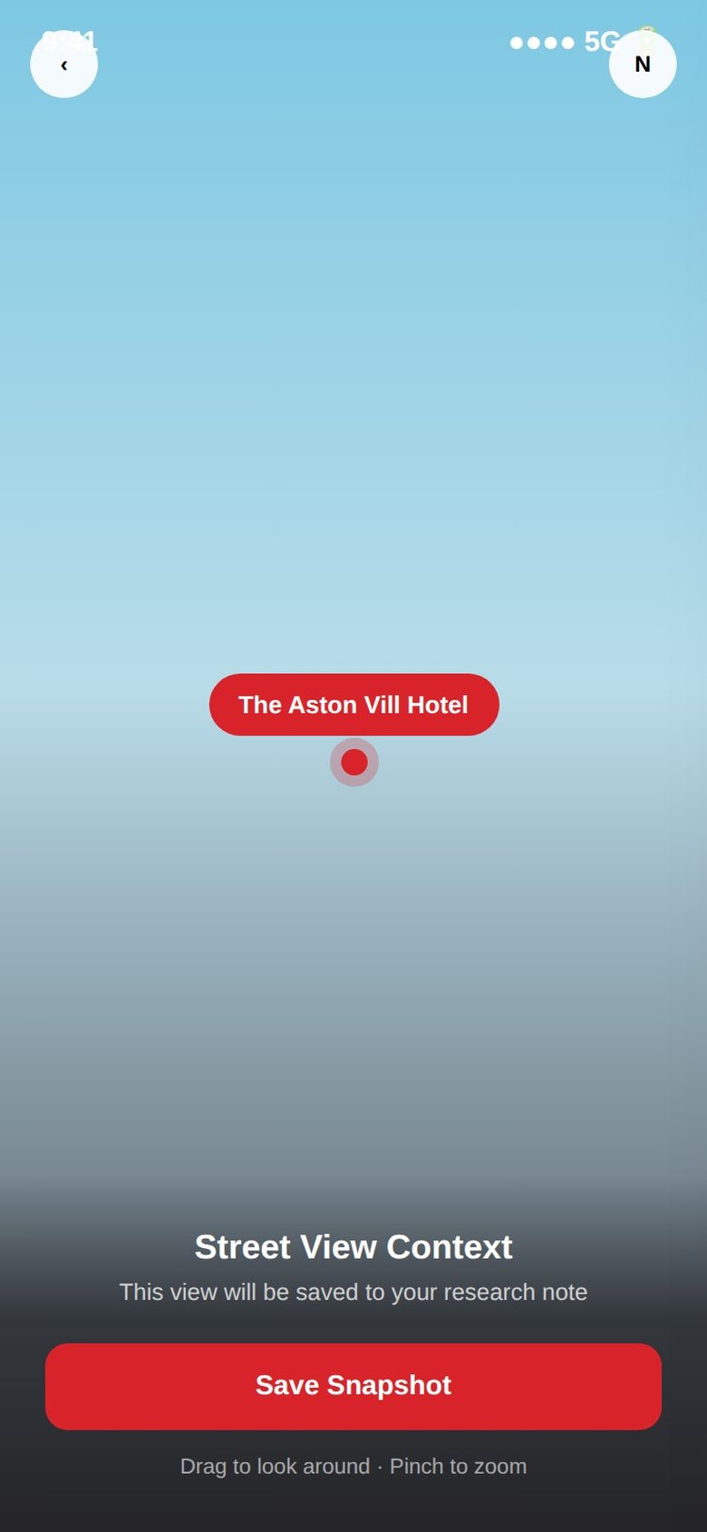 MakeMyTrip StaySense screen