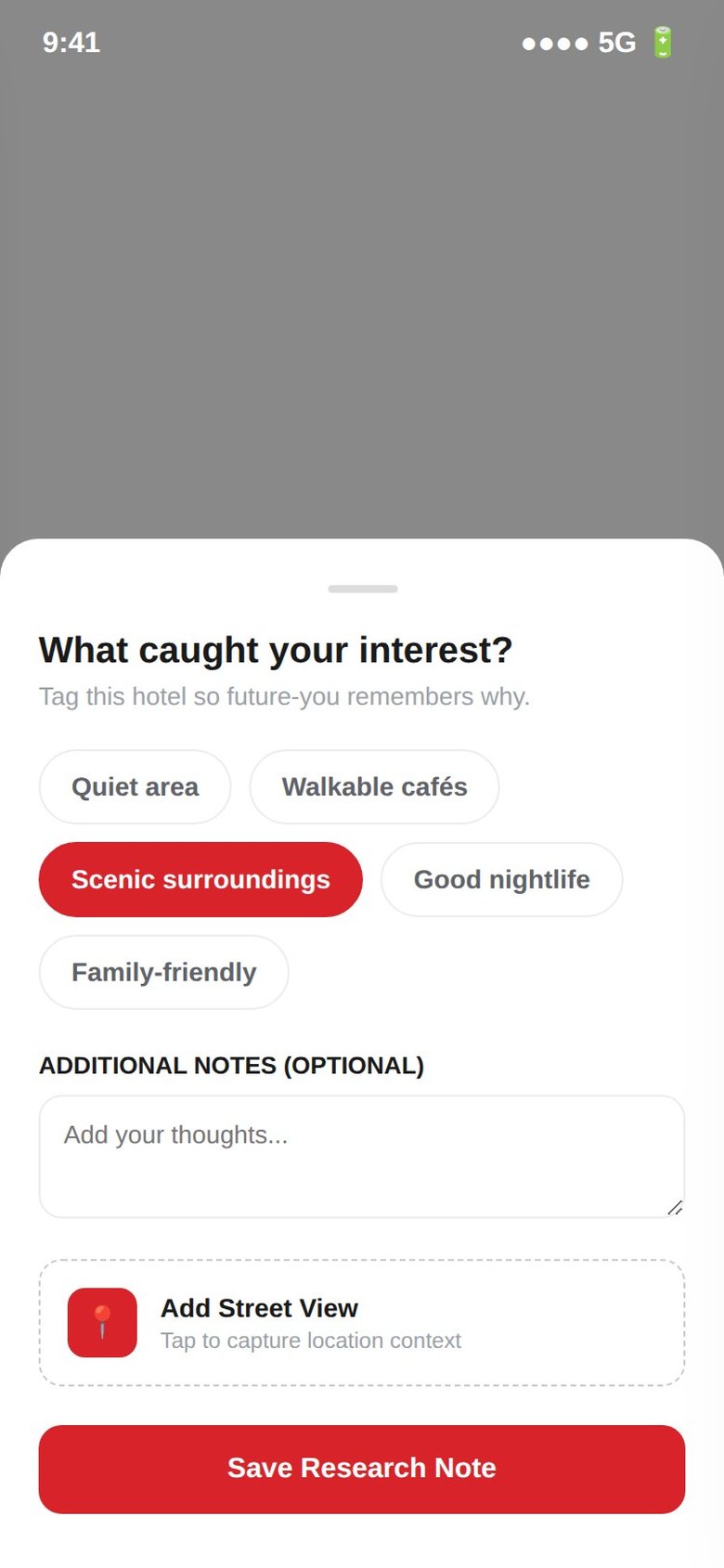 MakeMyTrip StaySense screen